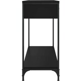  Konzolni stol crni 100 x 34 5 x 75 cm od konstruiranog drva | shoptok.hr