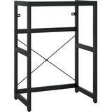 Maison Chic Kopalniški regal - Umivalniška omarica črn 59x38x83 cm železo, (21758921) | Shoptok.si