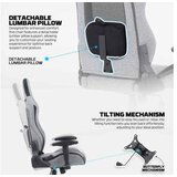 Fantech stolica gaming GC195 siva | ePonuda.com