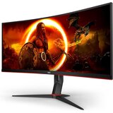 AOC GAMING gaming monitor CU34G2XP/BK 34"/VA,zakrivljen,21:9/3440x1440/180Hz/1ms GtG/HDMIx2,DPx2,USB/freesync/crna | ePonuda.com