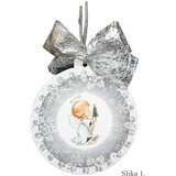  🎄 Kuglice za bor s različitim božićnim motivima i rukom pisanim porukama 🎄 Š09018 | shoptok.hr