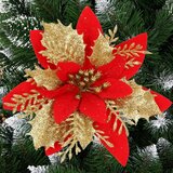  CA0729 BOŽIĆNI UKRASI "BOŽIĆNA ZVIJEZDA" 13X13 CM | shoptok.hr