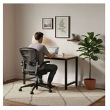 ModernHome Radni sto za računar 120 × 60 cm – Light Oak Cene