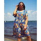 Resti Cobalt women's dress with colorful floral pattern | Eponuda.ba