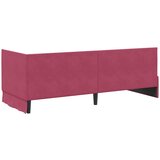  Kutni okvir kreveta Vinska crvena 80 cm x 200 cm Baršun | shoptok.hr