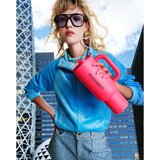 waterdrop Explorer Tumbler lonček iz nerjavečega jekla s slamico (omejena izdaja) Neon Pink 1100 ml | Shoptok.si