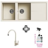  Sudoper SHR Unico 500 + slavina C01 Bianco Antico | shoptok.hr