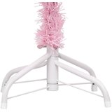  Umjetno osvijetljeno božićno drvce s kuglicama rozo 180 cm PVC | shoptok.hr