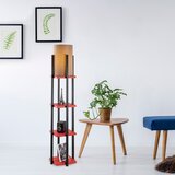 Opviq 7118 - black, red blackred floor lamp Cene