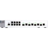 Qnap Systems QSW-M408-4C 12-portni pametni upravljani preklopnik [4x 10GbE SFP+/RJ45 Combo 8x 1GbE (RJ45) sloj 2 upravljanje mrežom] | shoptok.hr