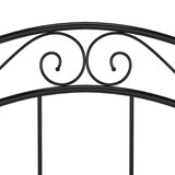  Okvir za krevet crni metalni 100 x 200 cm | shoptok.hr