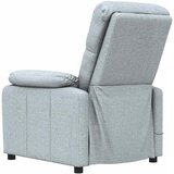  fotelja od tkanine svjetlosiva | shoptok.hr