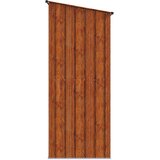  Vrtne šupe Smeđa 203 x 85,5 x 200 cm Metal | shoptok.hr
