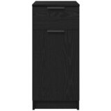  Uredski ormar Crni hrast 33 x 50 x 75 cm Konstruirano drvo | shoptok.hr
