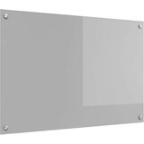  Kuhinjski zid Svijetlo siva 90 x 60 cm Staklo otporno na udarce | shoptok.hr