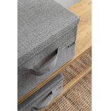 Bigso Siva tekstilna kutija za pohranu s poklopcem 31x41x22 cm Soft Storage Medium – | shoptok.hr