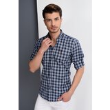 Dewberry G652 MEN'S SHIRT-NAVY BLUE | Shoptok.si