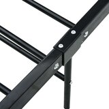  Za krevet crni metalni 120 x 200 cm | shoptok.hr