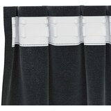  Zavjese za zamračivanje 2 pcs Crna 140 x 140 cm Baršun | Eponuda.ba