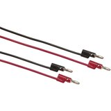 FLUKE Merilni kabelski komplet [ banana vtič 4 mm - banana vtič 4 mm] 0.90 m rdeče barve\, črne barve TL932, (20461356) Cene