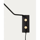 Kave Home Crna zidna lampa ø 25 cm Jex – | shoptok.hr
