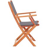  7-dijelni vrtni blagovaonski set sivi od drva eukaliptusa | shoptok.hr