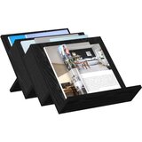  Regal za revije s polico Črna Orehovina 53 x 40 x 28,5 cm, (5000214280) | Shoptok.si