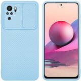 Cadorabo Ohišje, združljiv z Xiaomi v Bonbon Light Blue - Zaščitni pokrov iz fleksibilnega silikona TPU in z zaščito pred kamero, (20593779) | Shoptok.si