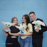 Star Wars Plišana igračka - Grogu s gušterom, 25 cm | shoptok.hr