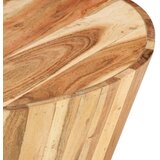  Stolić za kavu Ø 65 x 31 cm od masivnog bagremovog drva | shoptok.hr