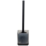 Wenko 71450800 - Komplet za WC VACUUM-LOC QUADRO ED 9,5x37 cm crna | Eponuda.com