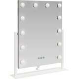  LED Ogledalo za Toaletni Stolić Bijela 44 x 10 x 53 cm | Eponuda.com