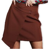 Minueto Krila Caramel Skirt - Brown Kostanjeva | Shoptok.si
