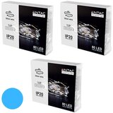 Entac 3x 4m 80 LED božično - novoletne micro LED lučke na baterije 3 x AA hladno bele Cene