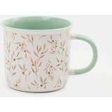 Sinsay Keramička šalica s biljnim motivom | shoptok.hr