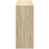 vidaXL Pregrada s knjižno omaro sonoma hrast 69,5x29x69,5 cm inž. les | Shoptok.si