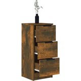  Komoda dimljeni hrast 30x30x70 cm konstruiran les, (20653940) | Shoptok.si