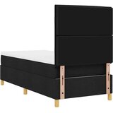  LED Box Spring Krevet s madracem Crna 80 x 200 cm tkanina | shoptok.hr