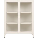 House Nordic Krem željezna vitrina 80x101x40 cm Brisbane – | shoptok.hr