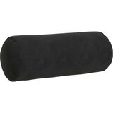 vidaXL valjkasti jastučići 2 pcs crna Ø 15 x 40 cm mikrofiber tkanina | shoptok.hr