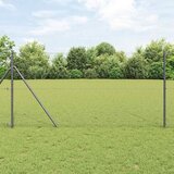  Sukladni osnovni dodatak za hexagonalnu ogradu 10 x 1 m Siva | shoptok.hr