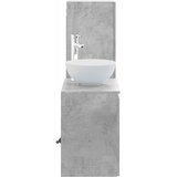  Set namještaja za kupaonicu 2 kom. Betonska siva 33 x 34,5 x 100 cm | Shoptok.si
