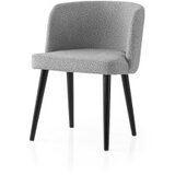 Hanah home Set trpezarijskih stolica Soft 4112 V2, 2 dijela, Svijetlo siva | Eponuda.ba