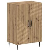  Ormar za cipele HAARLEM 59 5 x 39 5 x 89 5 cm Konstruirano drvo - Hrast artisan | shoptok.hr