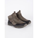 Shelvt Men's Brown Winter Hiking Boots | Shoptok.si