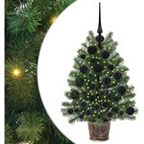 vidaXL Umestno božično drevo med 150 LED Zelena 75 cm PE in PVC, (5000067525) Cene