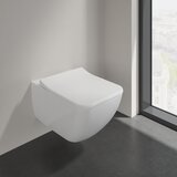 Villeroy Boch 4611RS01 Venticello Combi-Pack viseča brezrobna WC školjka z WC desko s počasnim zapiranjem | Shoptok.si
