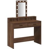  Toaletni stol Smeđa 100 x 41 x 140 cm Konstruirano drvo | shoptok.hr