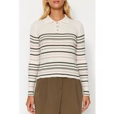 Trendyol Stone Color Block Knitwear Sweater | Eponuda.ba