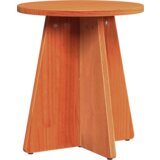 3 Klubska miza 3 pcs Voščeno rjava 49 x 49 x 30 cm Trdna borovina, (5000073419) | Shoptok.si